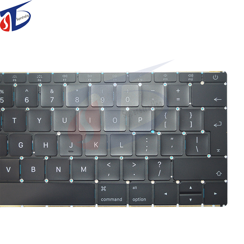 100% nyt britisk tastatur til Apple Macbook Pro Retina 12 '' A1534